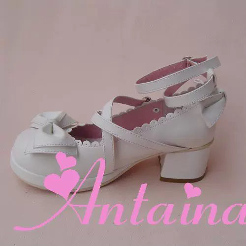 Antaina - Sweet Chunky Heels Lolita Shoes Size 41-44