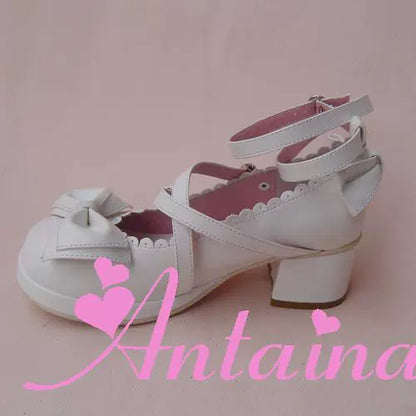 Antaina - Sweet Chunky Heels Lolita Shoes Size 41-44