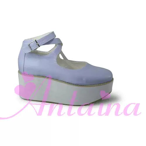 Antaina - Punk Lolita High Platforms Shoes Lolita Ankle Strap Shoes