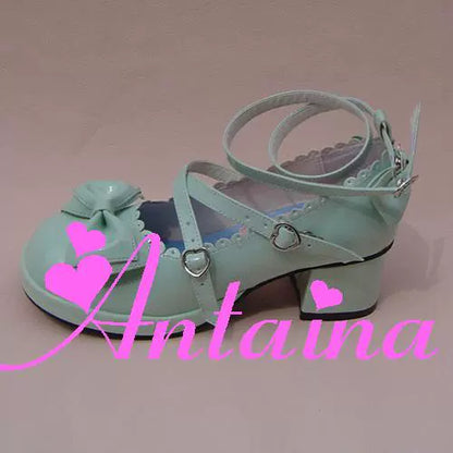 Antaina - Sweet Chunky Heels Lolita Shoes Size 37-40