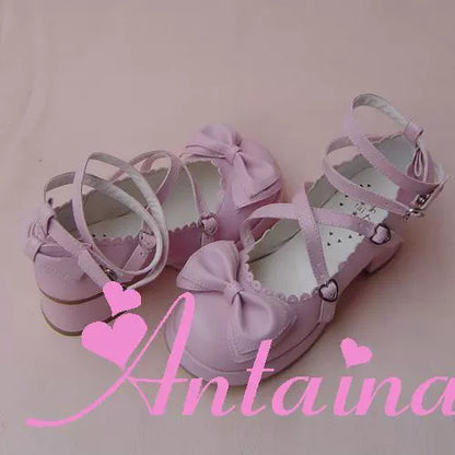 Antaina - Sweet Chunky Heels Lolita Shoes Size 37-40