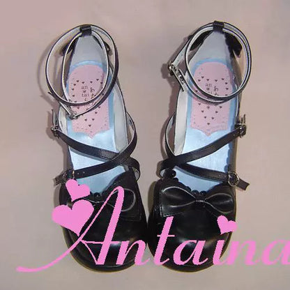 Antaina - Sweet Chunky Heels Lolita Shoes Size 37-40