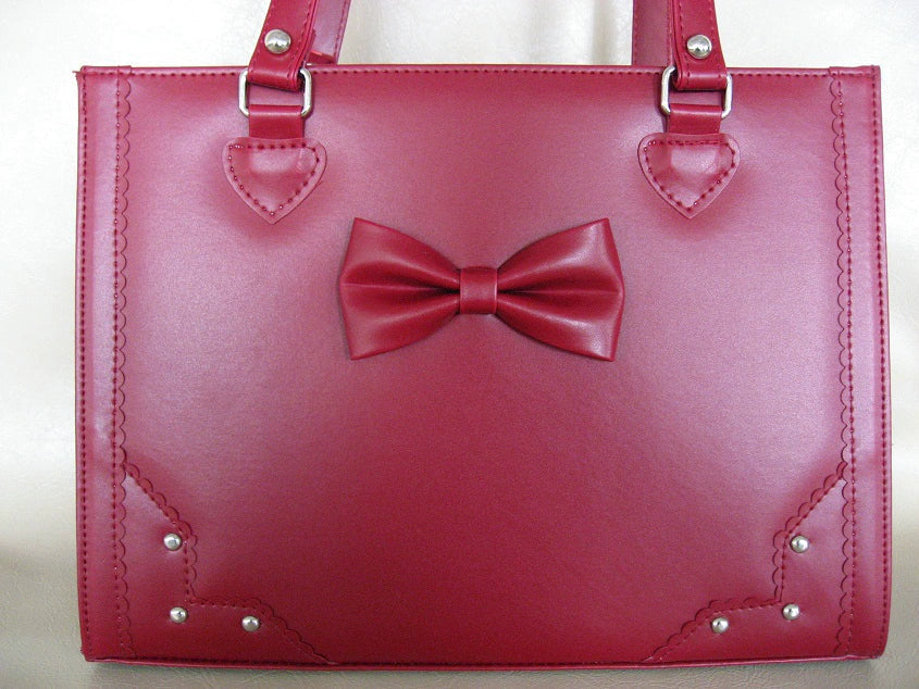 Loris - Solid Lolita Tote Bag With Large Capacity Customized Color