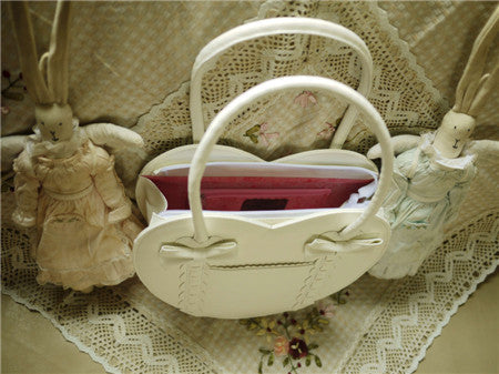Loris - Satin Bridge - Heart-shape Lolita Bag