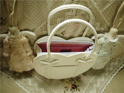 Loris - Satin Bridge - Heart-shape Lolita Bag