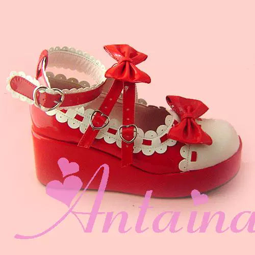 Antaina - Sweet Lolita Shoes Platform Shoes Multicolor