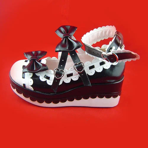 Antaina - Sweet Lolita Shoes Platform Shoes Multicolor
