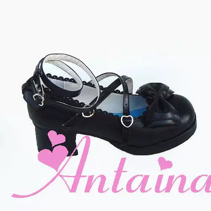 Antaina - Sweet Chunky Heels Lolita Shoes Size 41-44