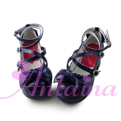 Antaina - Sweet Chunky Heels Lolita Shoes Size 41-44