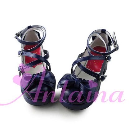 Antaina - Sweet Chunky Heels Lolita Shoes Size 41-44