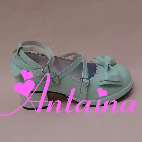 Antaina - Sweet Chunky Heels Lolita Shoes Size 41-44