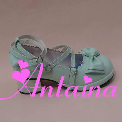 Antaina - Sweet Chunky Heels Lolita Shoes Size 37-40