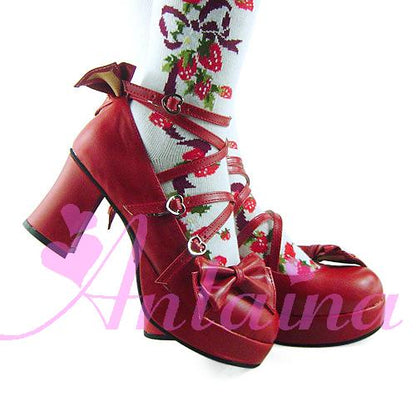 Antaina - Popular Japanese Lolita Bow Strap Multiple Colors