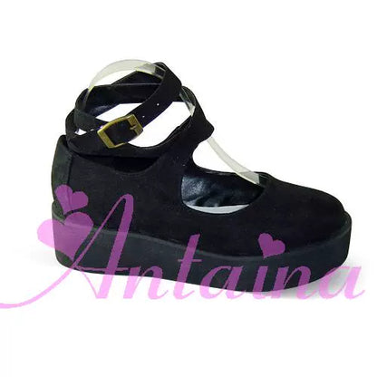 Antaina - Punk Lolita High Platforms Shoes Lolita Ankle Strap Shoes