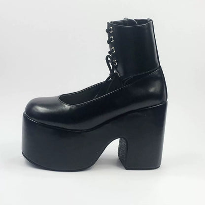 Antaina - Customized British Style High Platform Shoes