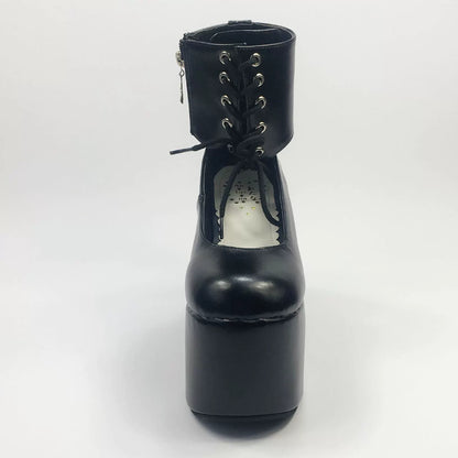 Antaina - Customized British Style High Platform Shoes