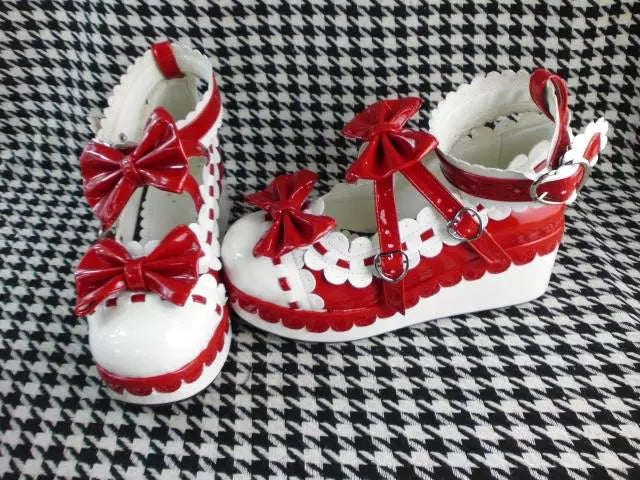 Antaina - Sweet Lolita Shoes Platform Shoes Multicolor