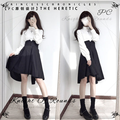 Princess Chronicles - The Heretic - High Waist Gothic Lolita SK