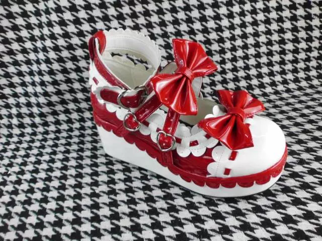 Antaina - Sweet Lolita Shoes Platform Shoes Multicolor