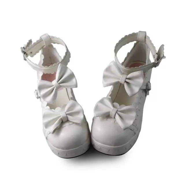Antaina - Sweet Lolita Shoes Platform Shoes Multicolor