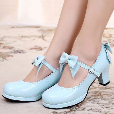 Sosic - Sweet Lolita Tea Party Thick Heels Shoes