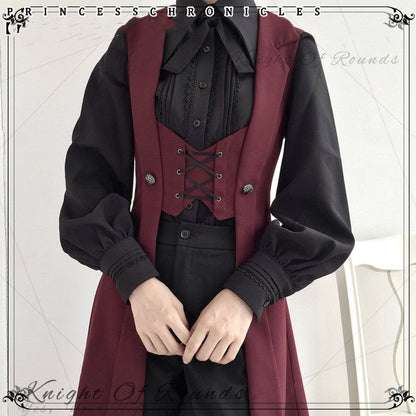 Princess Chronicles - The Night Prelude - Medieval Ouji Lolita Vest
