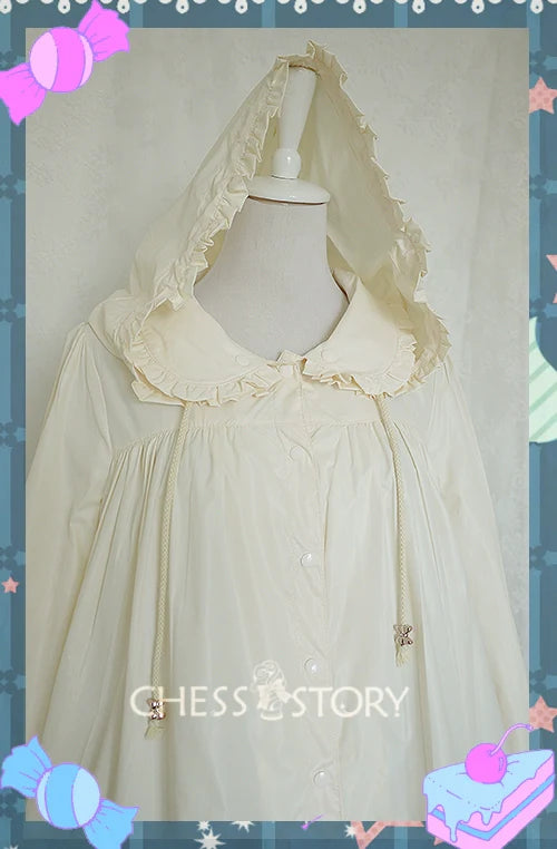Chess Story - Sweet Rainbow - Elegant Lolita Raincoat Loose Windbreaker
