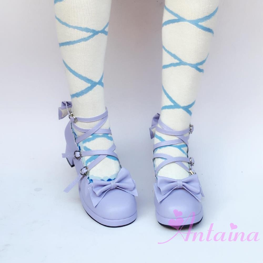 Antaina - Popular Japanese Lolita Bow Strap Multiple Colors