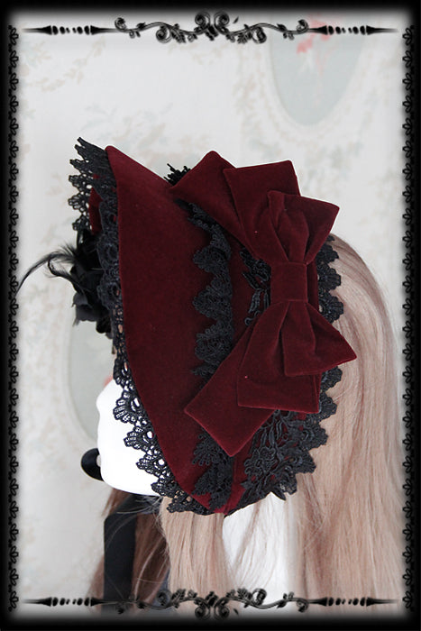 Infanta - Rose Sanctuary - Gothic Lolita Bonnet