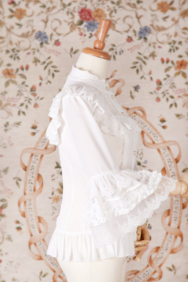 Yilia - Princess Sleeves Slim Lolita Blouse