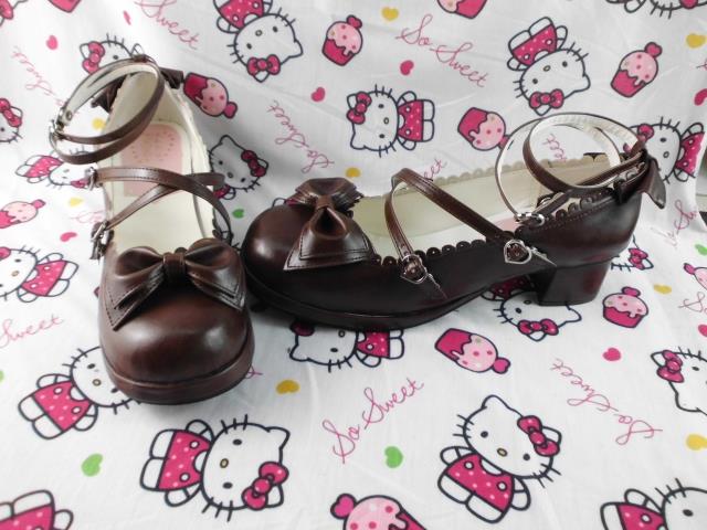 Antaina - Sweet Chunky Heels Lolita Shoes Size 37-40