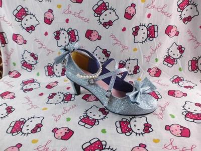 Antaina - Thin Heel Princess Lolita Shoes Plus Size 45-48