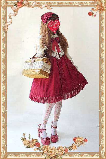 Infanta - Sweet Lolita Accessories Bonnet KC Socks Beret