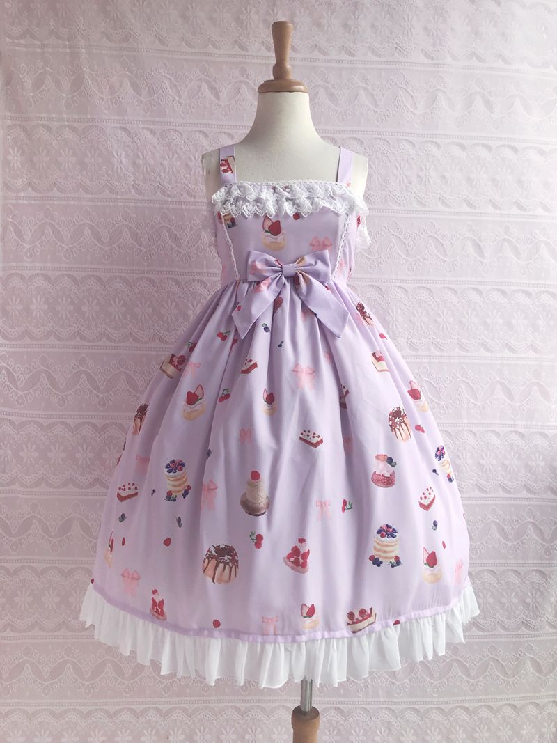 Yilia - Sweetheart Berry - Kawaii Lolita JSK Dress