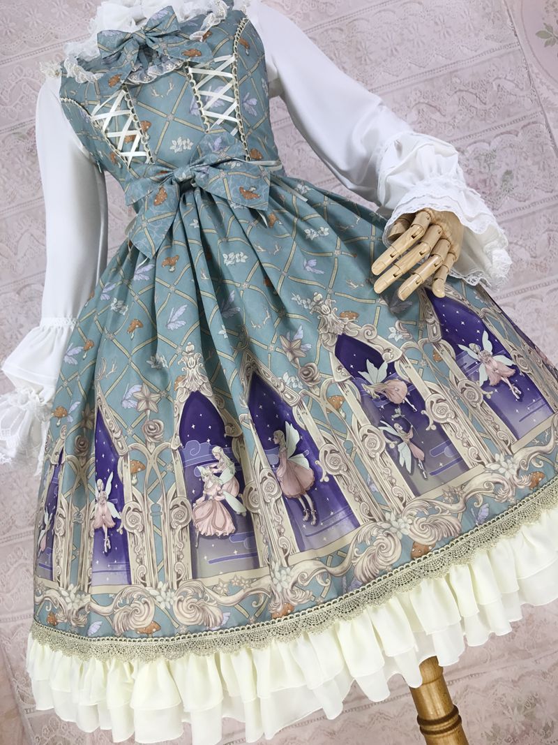 Yilia - Dream Elf - Chiffon Lolita JSK Dress
