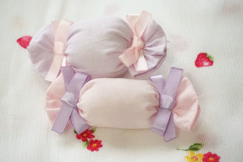 Cat Tea Party - Sweet Lolita Candy Hair Clip Butterfly Bow Brooch
