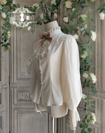 Miss Point - Rose Doll - Elegant Lolita Mutton Sleeve Blouse