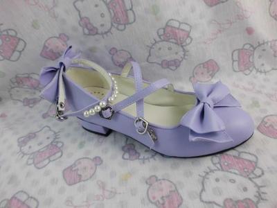 Antaina - Thin Heel Princess Lolita Shoes Plus Size 45-48