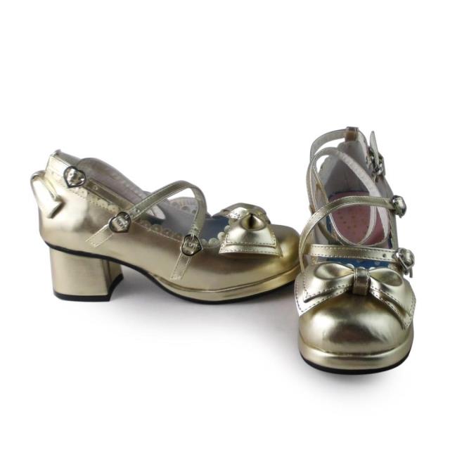 Antaina - Sweet Chunky Heels Lolita Shoes Size 37-40