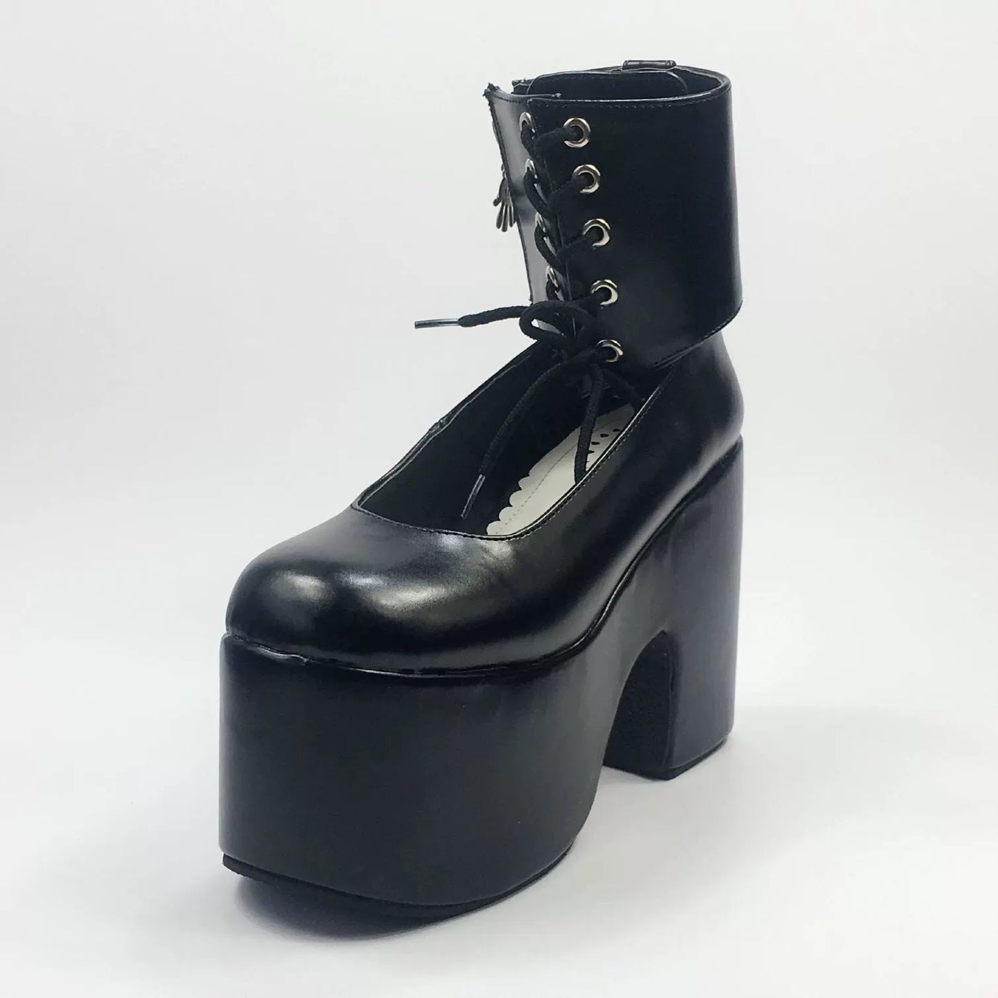 Antaina - Customized British Style High Platform Shoes