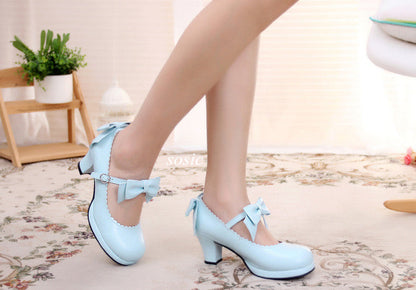Sosic - Sweet Lolita Tea Party Thick Heels Shoes