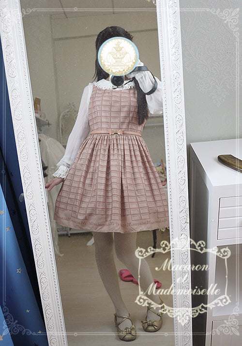 Chess Story - Le Chocolat - Elegant Lolita Macaron Chocolate Series JSK Dress
