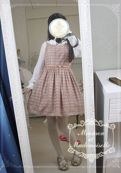 Chess Story - Le Chocolat - Elegant Lolita Macaron Chocolate Series JSK Dress