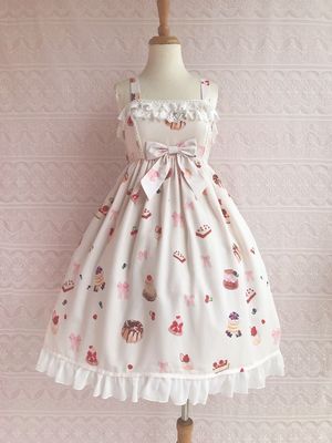 Yilia - Sweetheart Berry - Kawaii Lolita JSK Dress