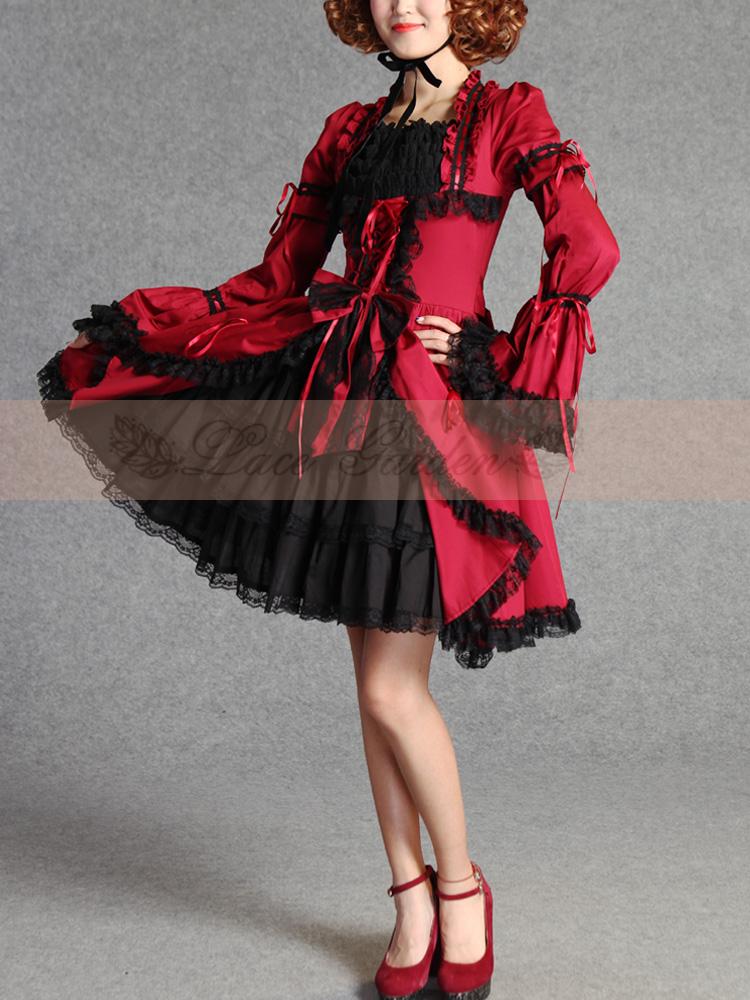 Lace Garden - Miss Rella - Vintage Retro Lolita OP Dress, Custom Sizes