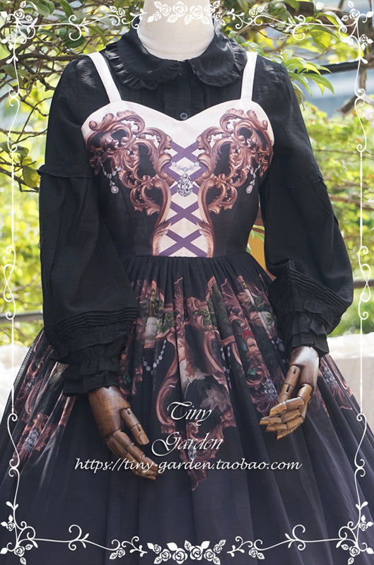 Tiny Garden - Ballade - Elegant Lolita Winter Doll Collar Shirt