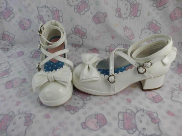 Antaina - Sweet Chunky Heels Lolita Shoes Size 41-44