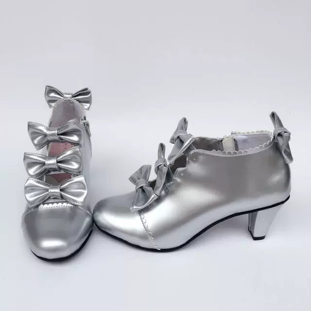Antaina - Sweet Lolita Shoes High-Top Shoes Customized Heel Height