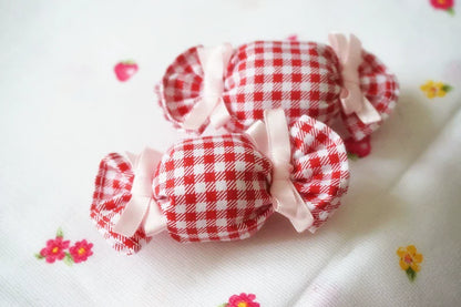 Cat Tea Party - Sweet Lolita Candy Hair Clip Butterfly Bow Brooch
