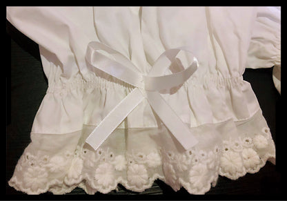 DMFS Lolita - Daily Cotton Lolita Bloomers Black and White Pettipants